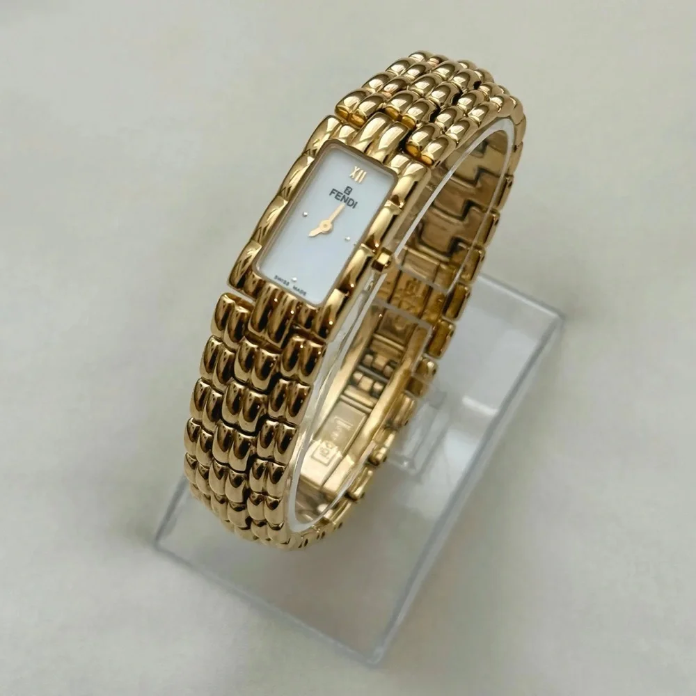 AUTHENTIC VINTAGE FENDI GOLD WATCH